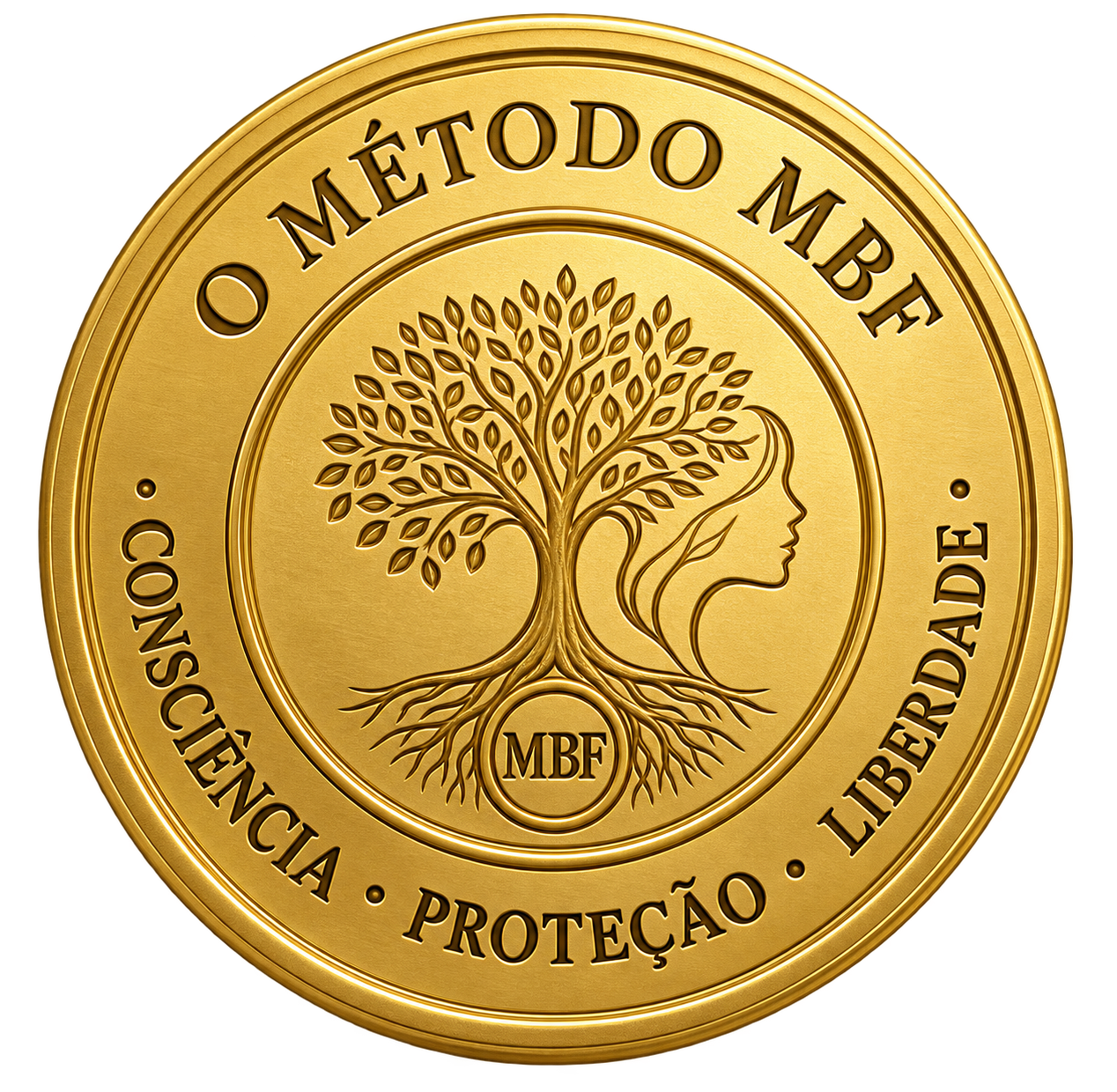 Selo oficial do Método MBF — Consciência, Proteção e Liberdade